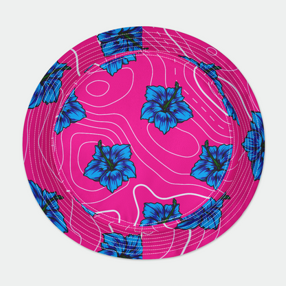 Pink Hibiscus Bucket Hat