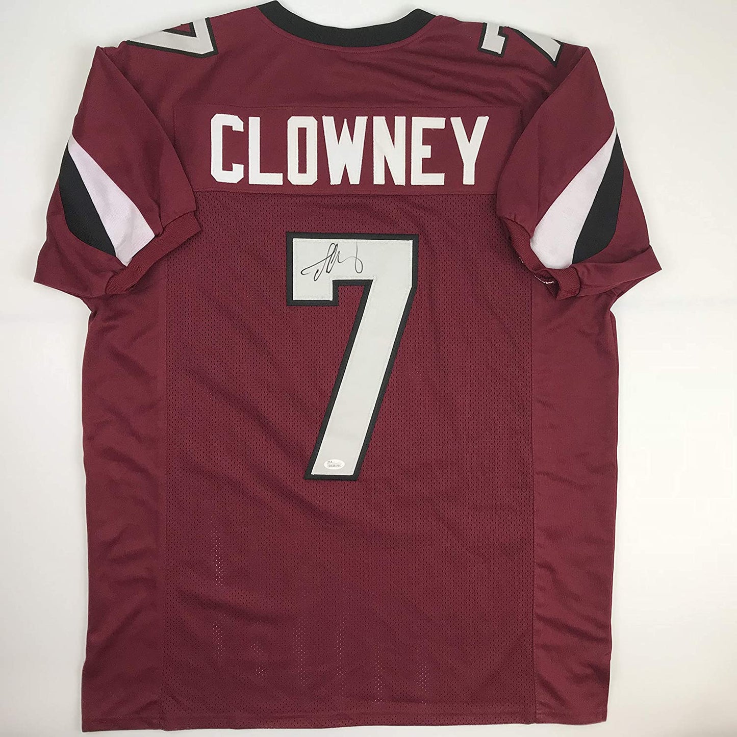Autographed/Signed Jadaveon Clowney South Carolina Maroon College Football Jersey JSA COA Holo Only