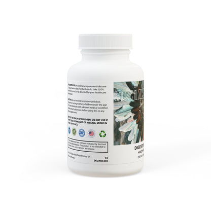 Aziza & Fae Digestive Enzyme Blend Supplement (60 Capsules)