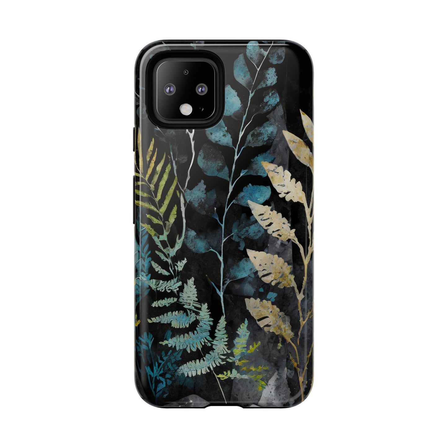 Dark Floral Tough Phone Case