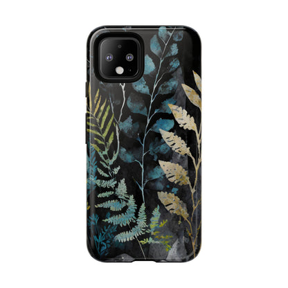Dark Floral Tough Phone Case