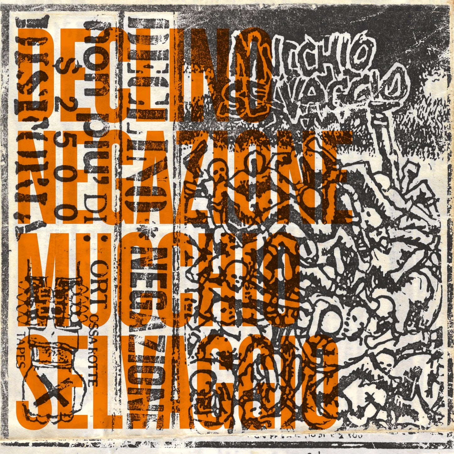 Declino / Negazione - Mucchio Selvaggio (Can) [LP] Vinyl Record