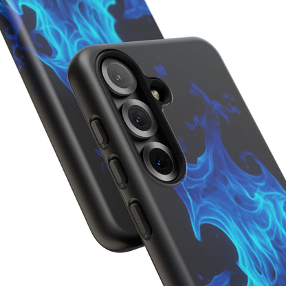 Blue Flames Tough  Phone Case