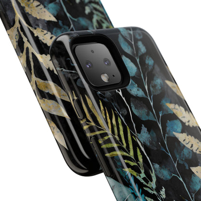 Dark Floral Tough Phone Case