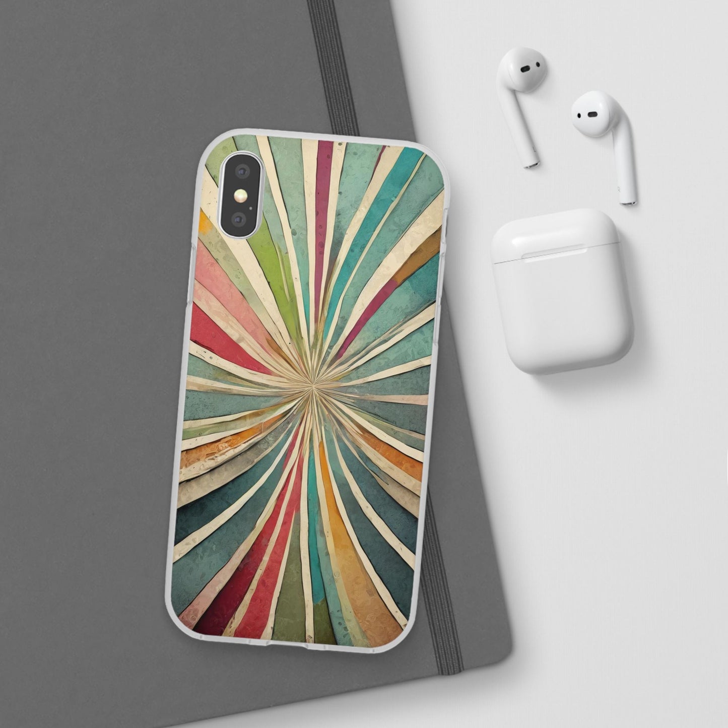 Vibrant Rainbow Flexi Phone Case
