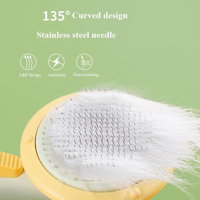 Self-cleaning Pet Hair Removal Brush