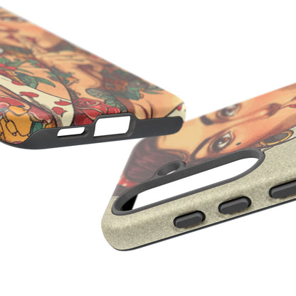 Shh No One Cares Tough Phone Case