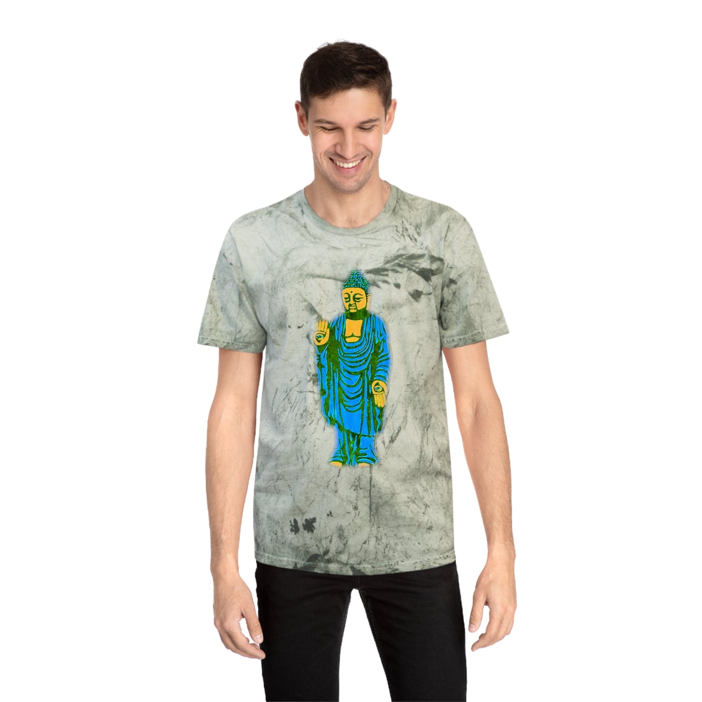 Grand Honor Buddha Industrial Dye Premium T-Shirt