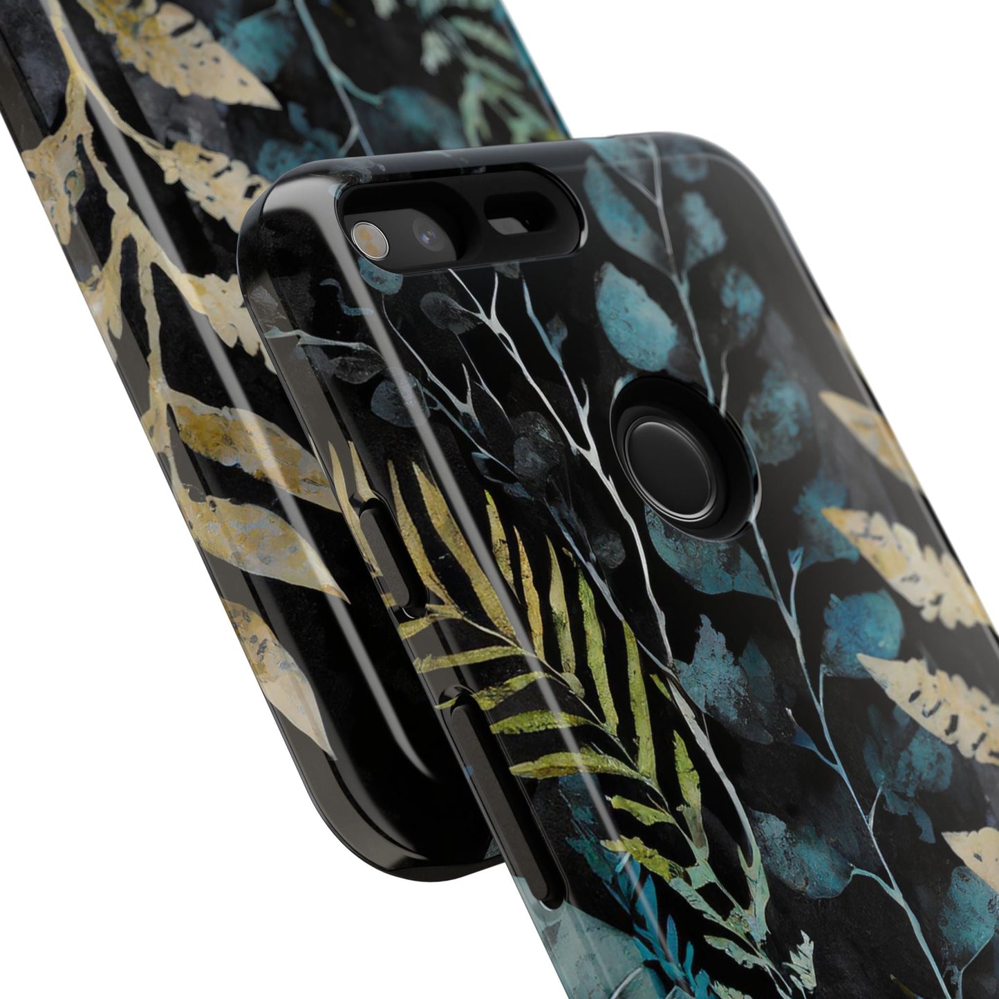Dark Floral Tough Phone Case