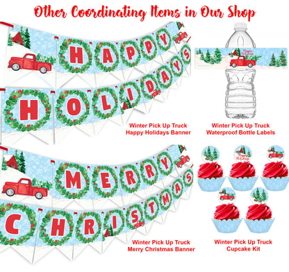 Nutcracker Happy Holidays Banner - Party Supplies - Christmas Party Decoration