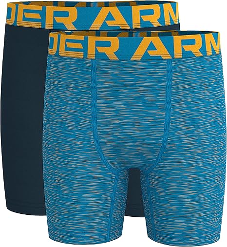 Under Armour Boy's Sticker Pop 2-Pack Boxer Set (Big Kids)