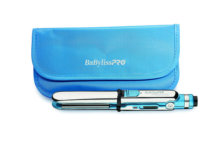 BabylissPRO Nano Titanium Prima Ionic Hair Straightener, Curl and Straighten Hair With One Professional Tool