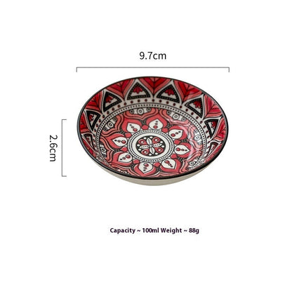 Bohemian Ceramic Reptile Dish