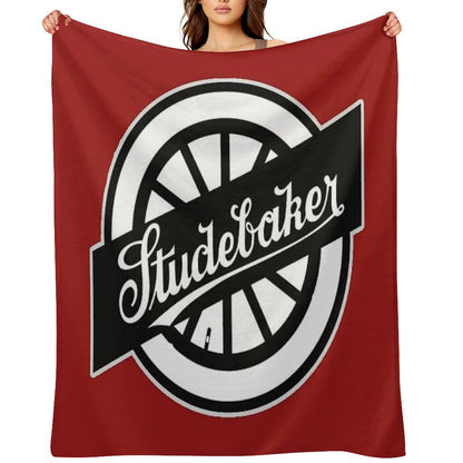 Studebaker Wheel Logo Throw Blanket