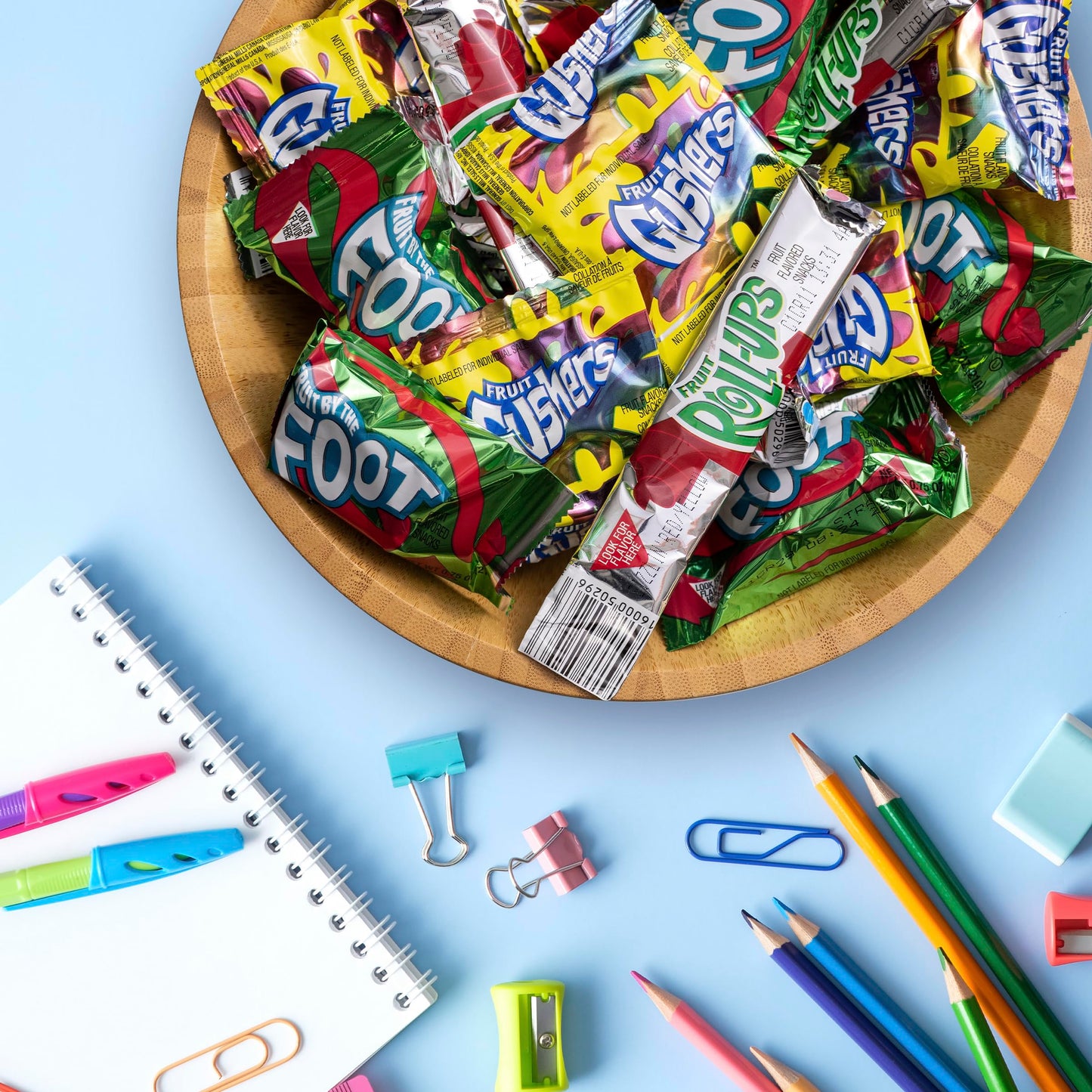 Fruit Roll-Ups Variety Pack - Fruit by the Foot & Gushers, Gluten-Free (16 Count)