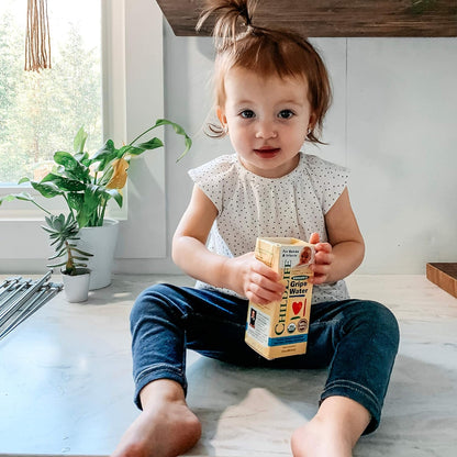 CHILDLIFE ESSENTIALS Organic Gripe Water - Soothes Occasional Stomach Discomfort Associated with Colic, Teething, & Hiccups in Infants & Children, Gluten-Free, Allergen Free, Non-GMO - 2 Fl Oz Bottle