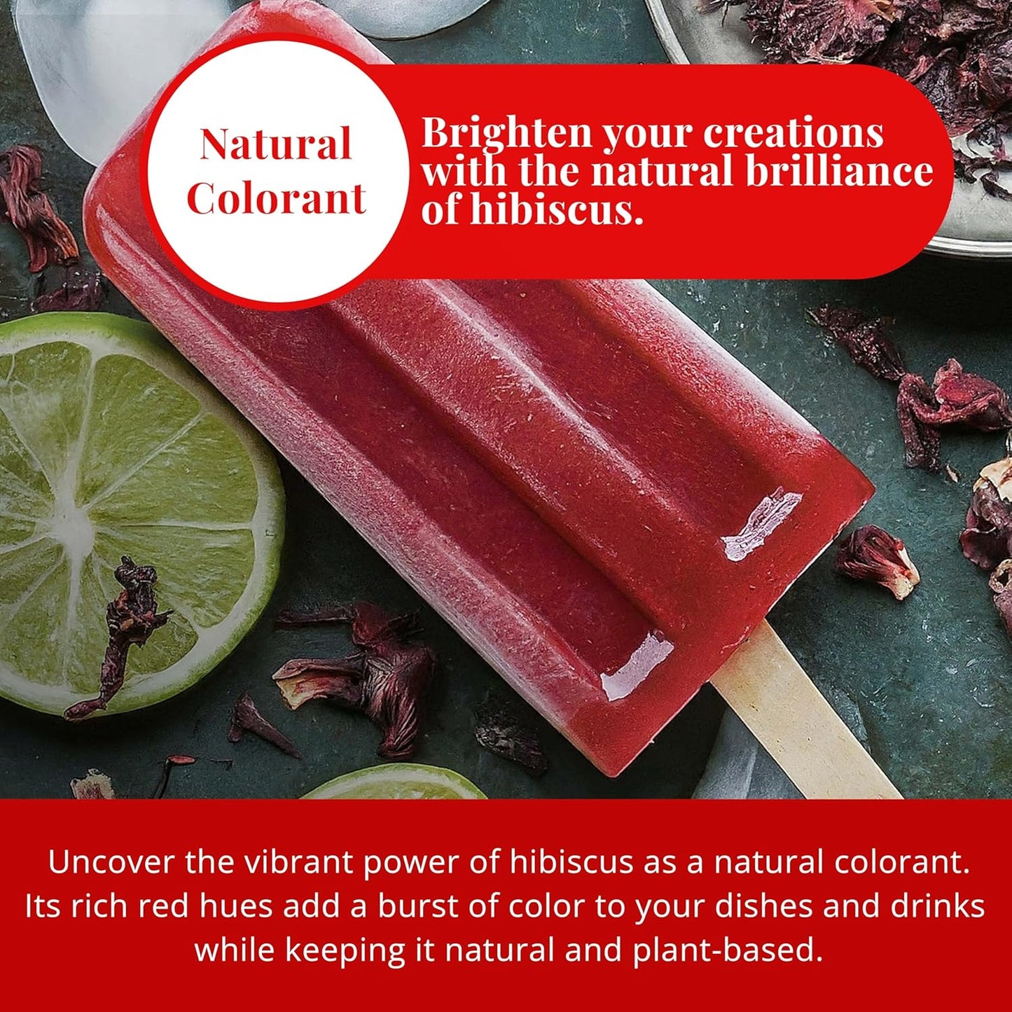 Akshit Hibiscus Moringa Tea Blend, 75 Hibiscus Tea Bags Blended  with Moringa Leaves, Black Pepper, and  Eucalyptus Leaves, Caffeine Free, Hibiscus Tea Blend