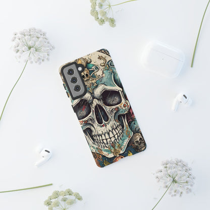 Abstract Skull Tough Phone Case