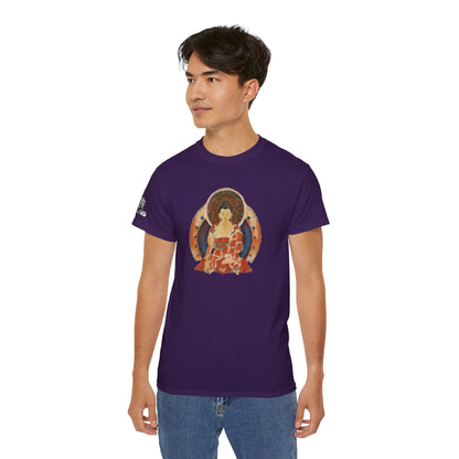 Fine Art Buddha Oil Paint Print Unisex Ultra Cotton Tee
