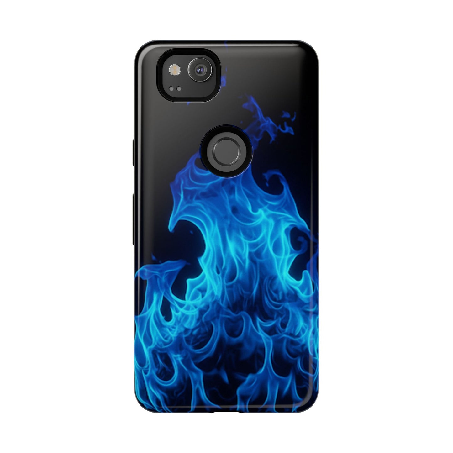 Blue Flames Tough  Phone Case