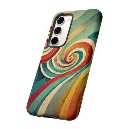 Colorful Swirl Tough Phone Case