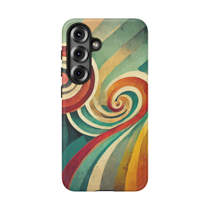 Colorful Swirl Tough Phone Case