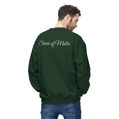 Skate Addict Unisex Fleece Crewneck Sweatshirt