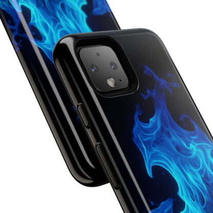 Blue Flames Tough  Phone Case