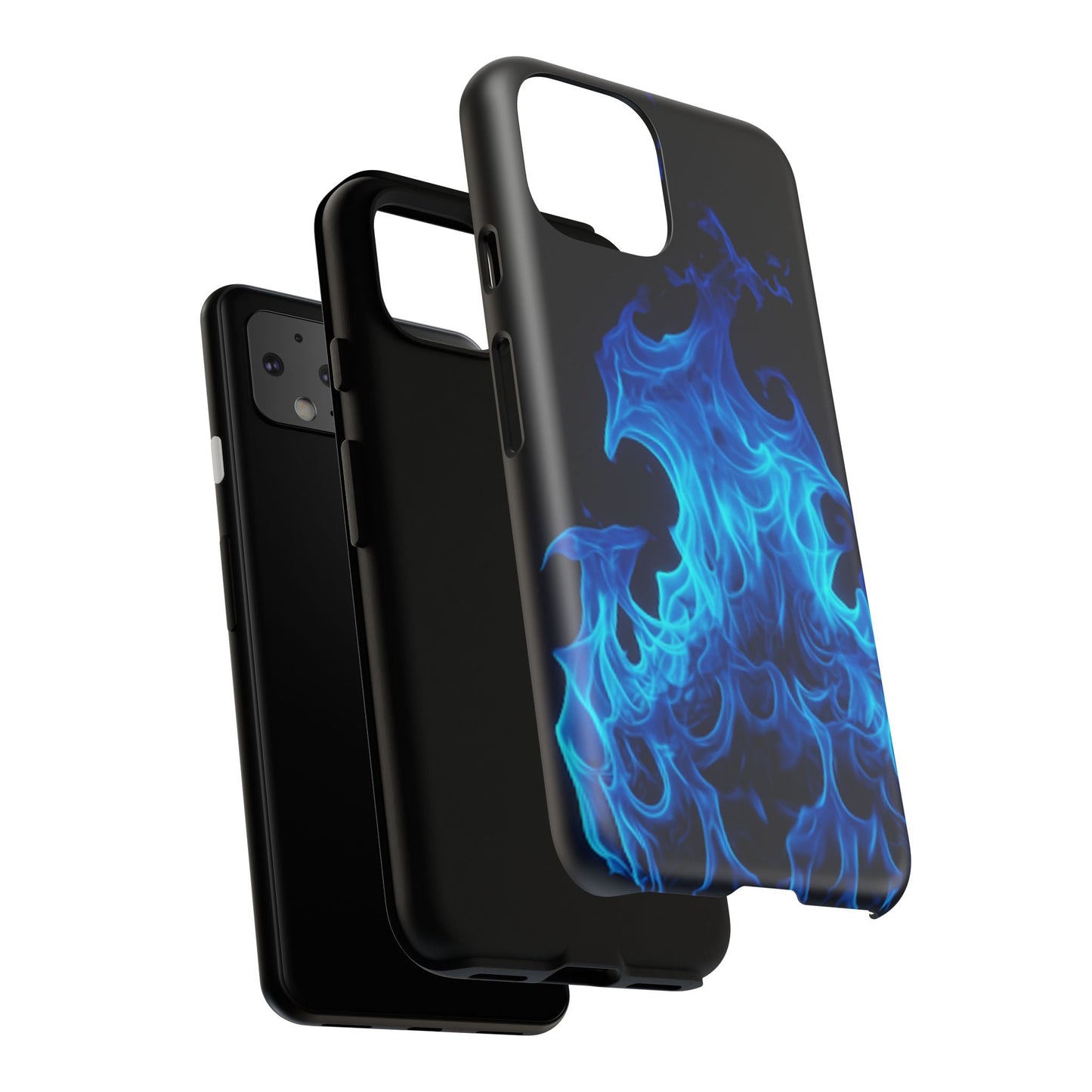 Blue Flames Tough  Phone Case