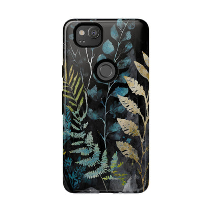 Dark Floral Tough Phone Case