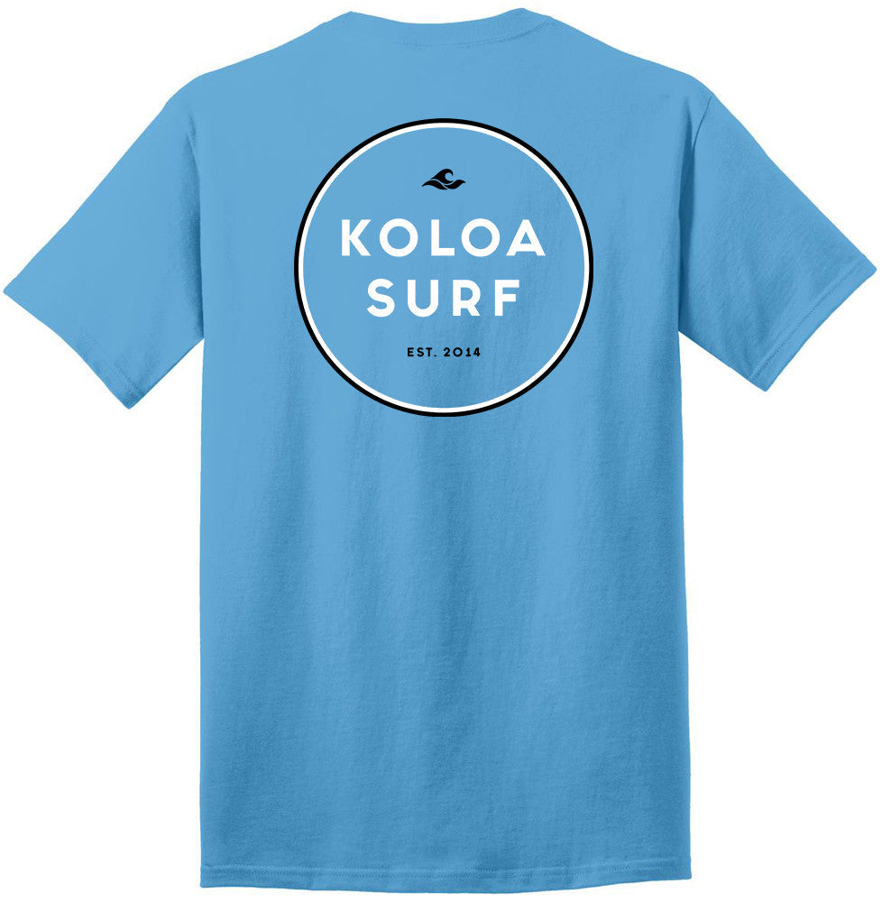 The Koloa Original Circle Heavyweight T-Shirt- Black