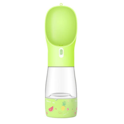 2-in-1 Pet Travel Water Bottle