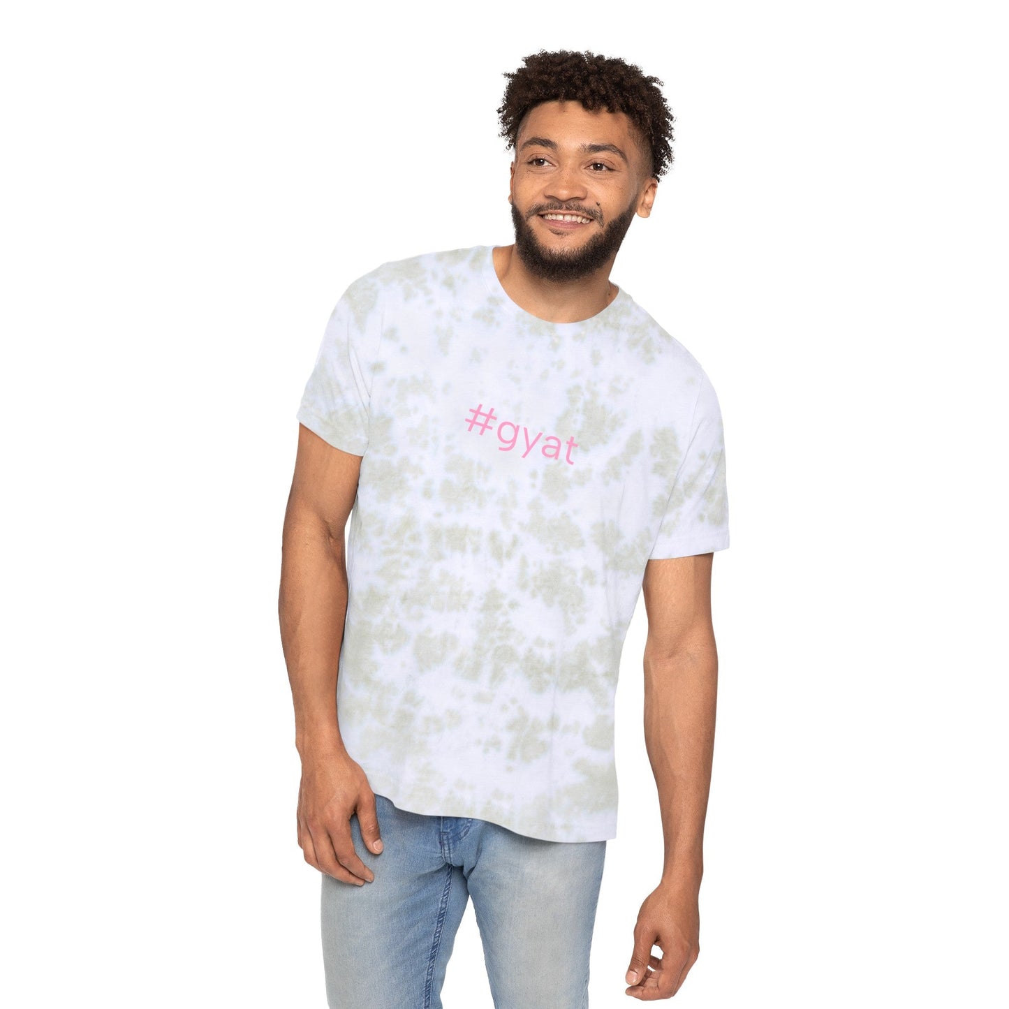 #gyat High End Tie-Dyed T-Shirt