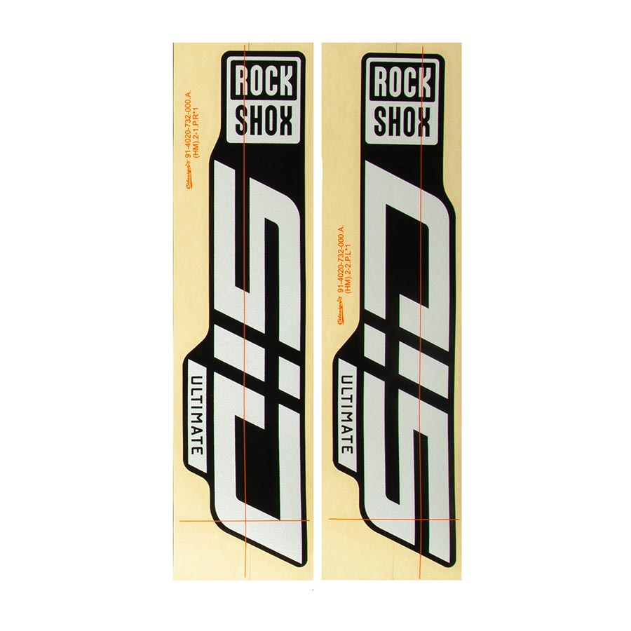 RockShox SID 35 D1 Decal Kit