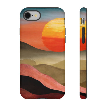 Artistic Sunset Tough Phone Case