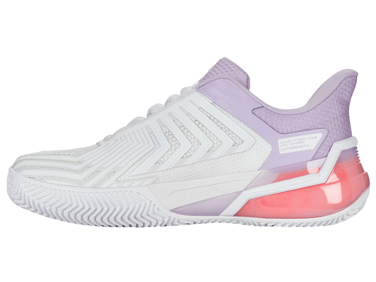 94438-182-M | ULTRASHOT 4 CLAY | WHITE/ORCHID PETAL/NEON BLAZE