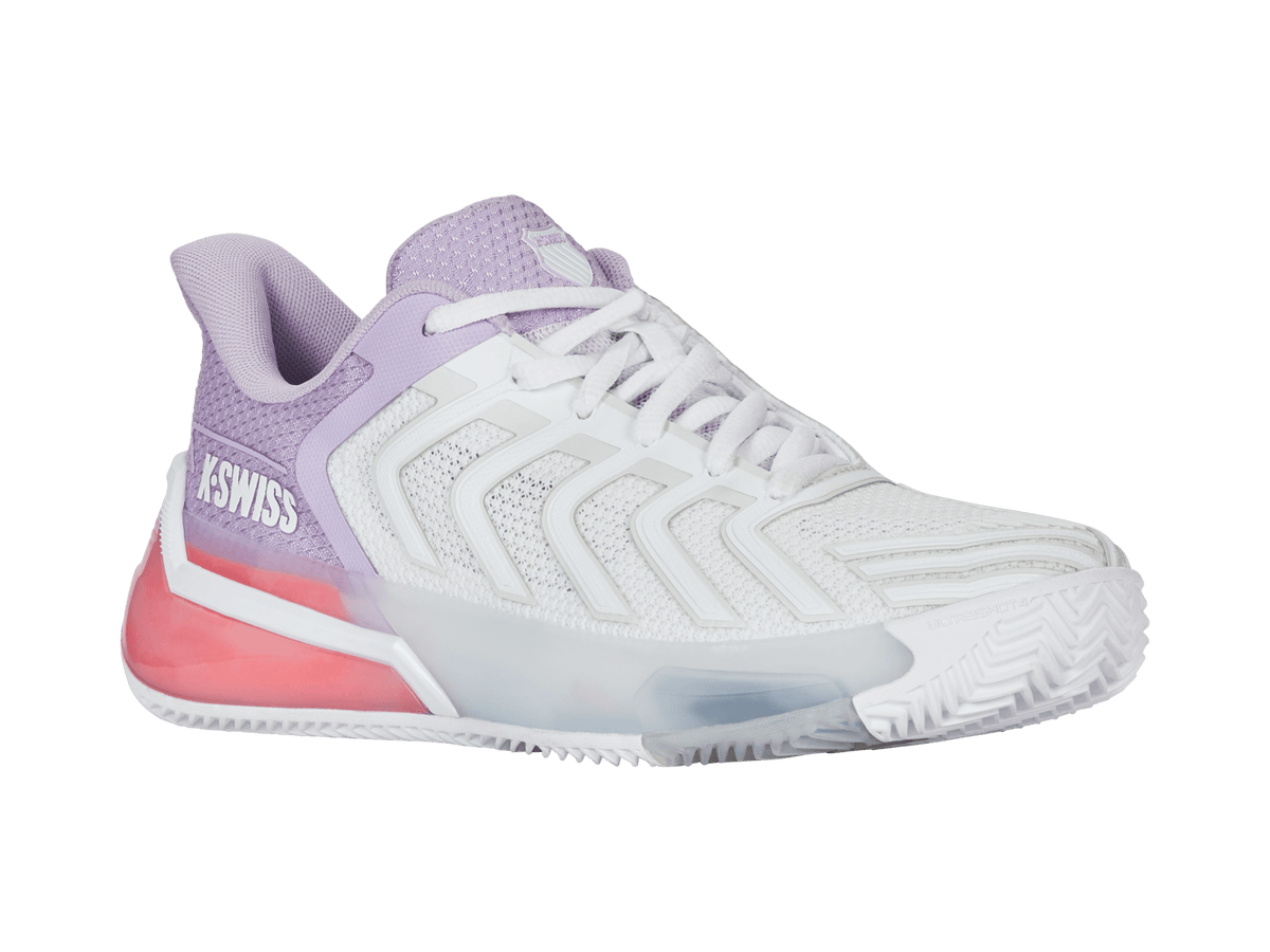 94438-182-M | ULTRASHOT 4 CLAY | WHITE/ORCHID PETAL/NEON BLAZE