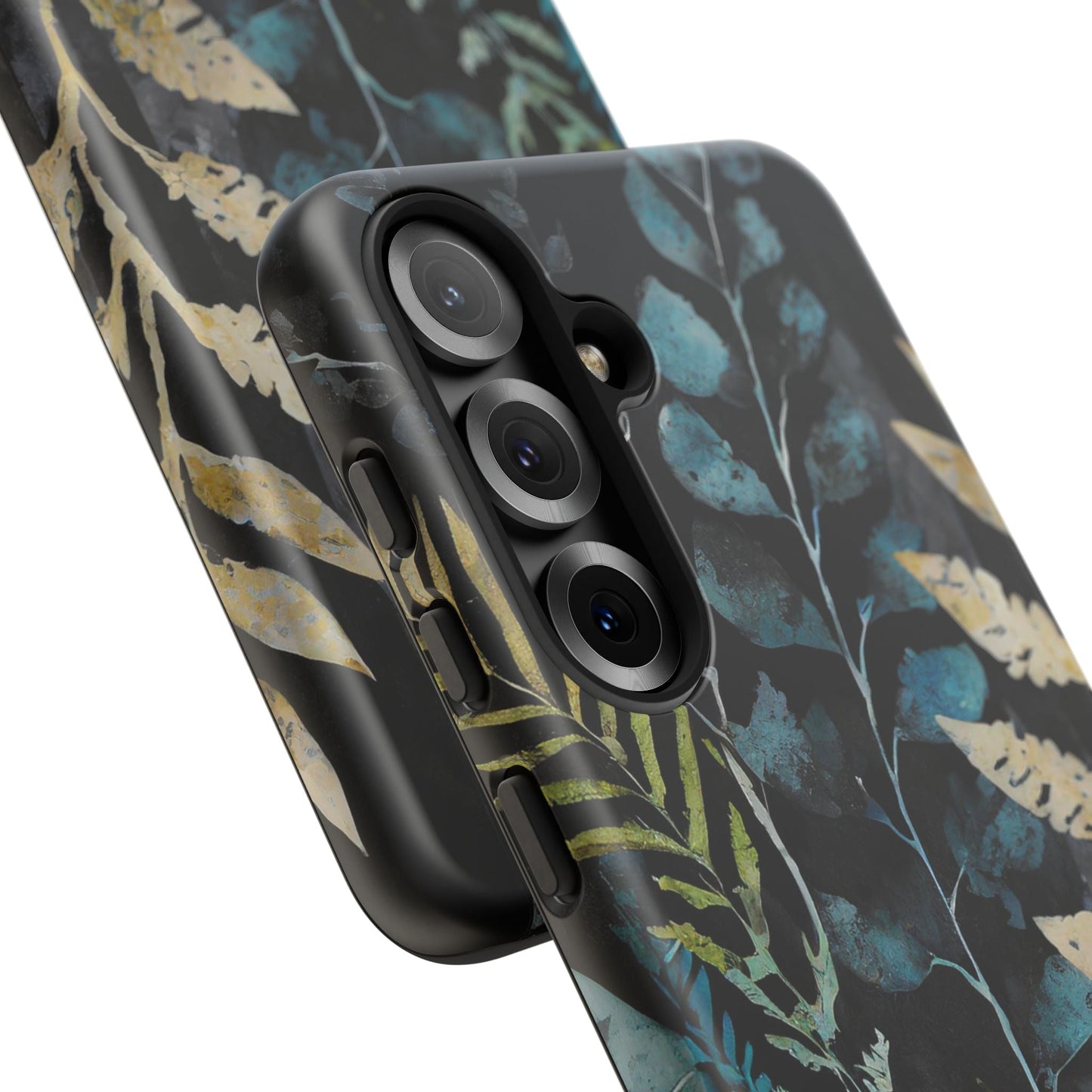 Dark Floral Tough Phone Case