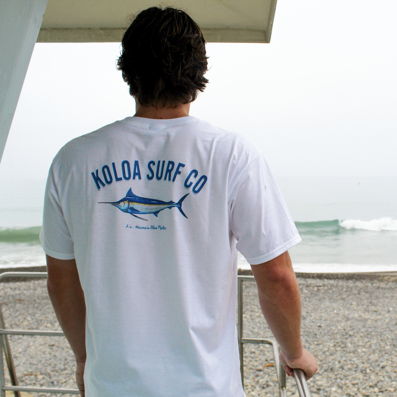 Koloa Blue Marlin Lightweight T-Shirt - Triathlete Store