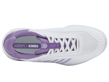 94603-160-M | HYPERCOURT EXPRESS 3 | WHITE/PURPLE HAZE/LUNAR ROCK