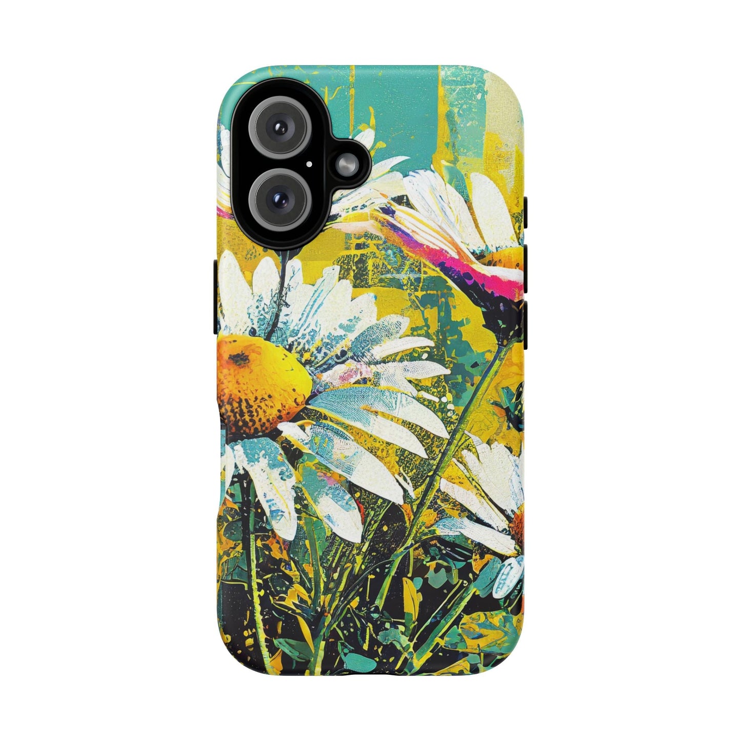 Colorful Daisy Floral Tough Phone Case