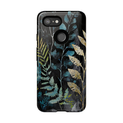 Dark Floral Tough Phone Case