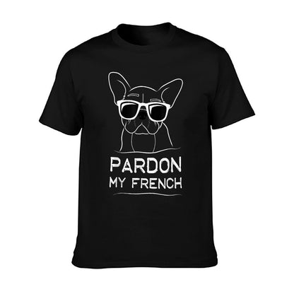 Pardon My French Frenchie Bulldog T-Shirt