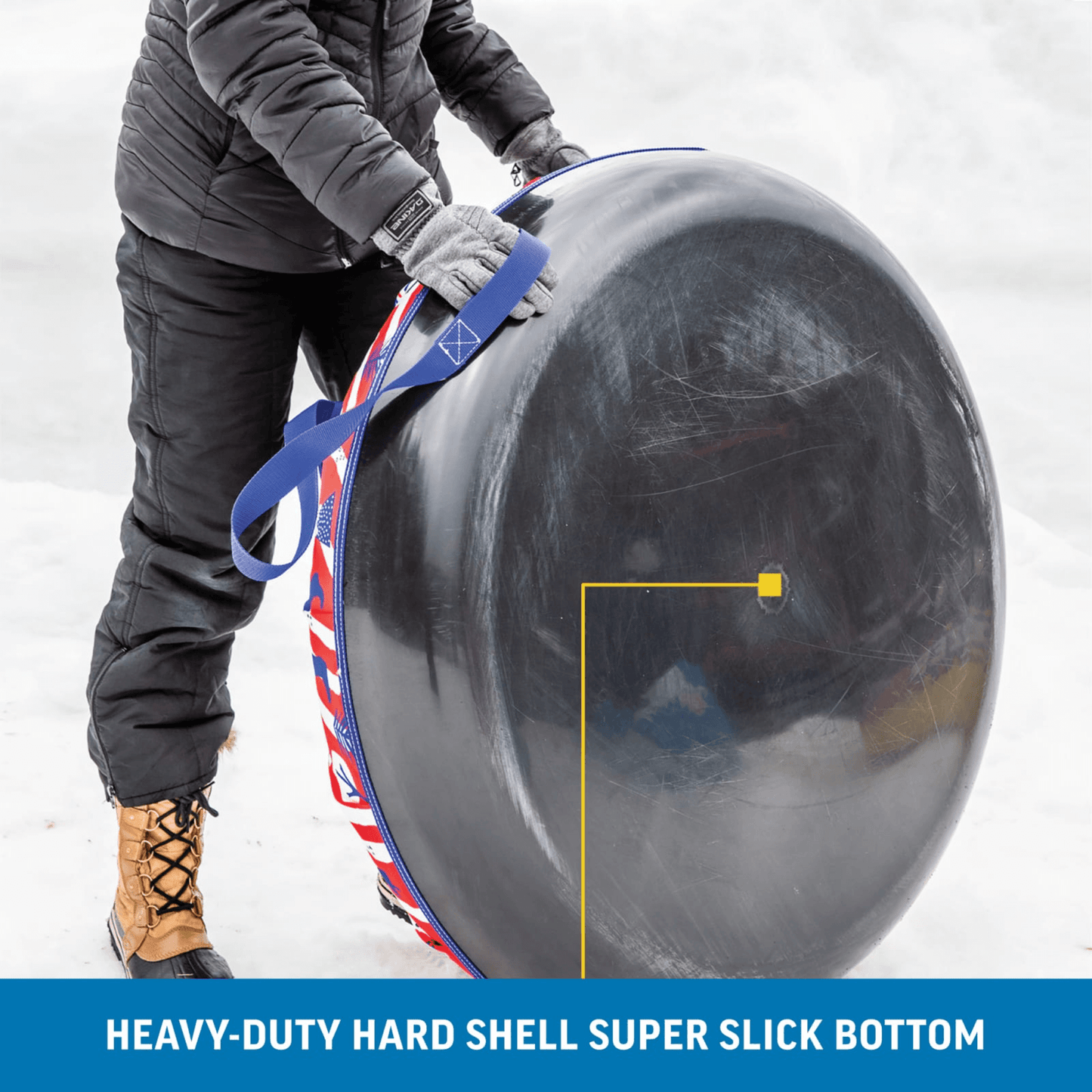WOW Watersports Legend Hard-Bottom Snow Tube