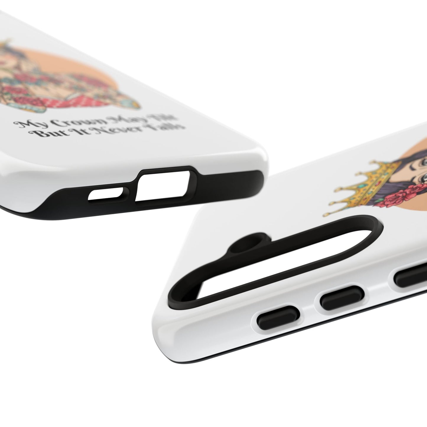 My Crown Never Falls Tattooed Girl Tough Phone Case
