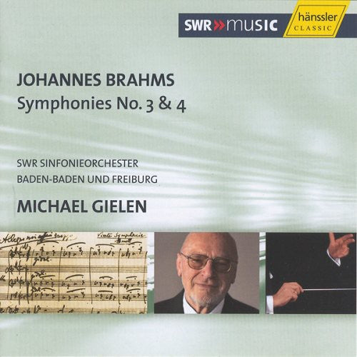 J. BRAHMS - Symphony No 1 [CD]