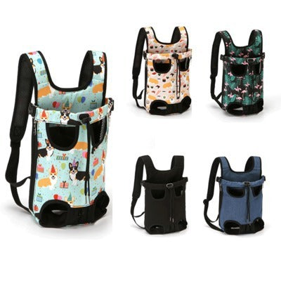 Pet Carrier Printed Chest Bag