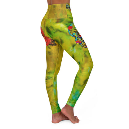 Dia De Muertos Yoga Leggings