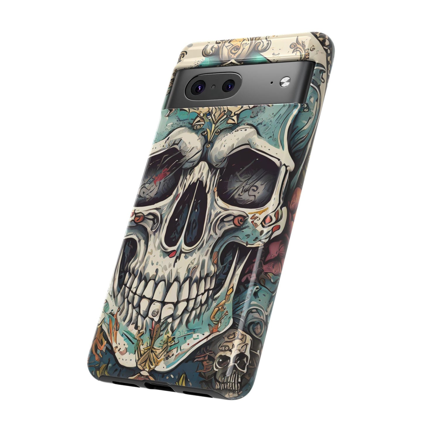 Abstract Skull Tough Phone Case