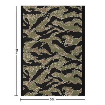 Tigerstripe Camo Throw Blanket